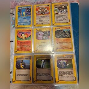 Pokemon EXPEDITION cards, Set Of 9 Cards